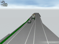 Potaov simulace dopravn nehody programem Virtual Crash